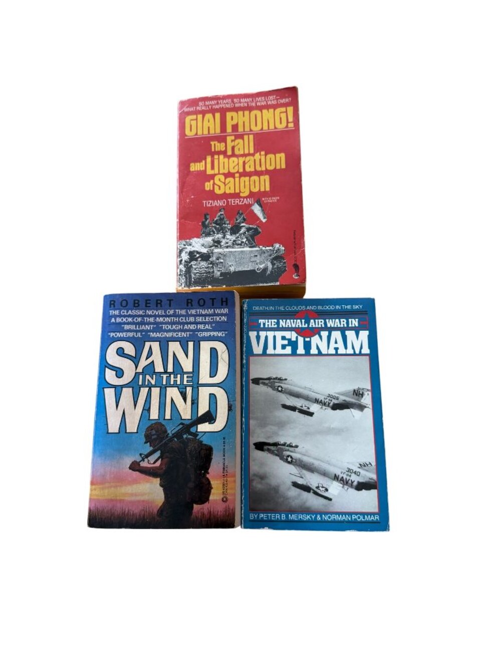 Vietnam War Books Sand In Wind Naval Air War Fall Liberation Saigon Giai Phong
